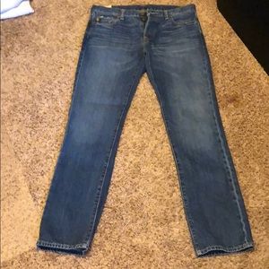 Blue A&after Jeans